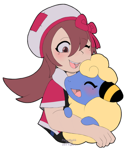 art fight, purple-boi-clefairy-god